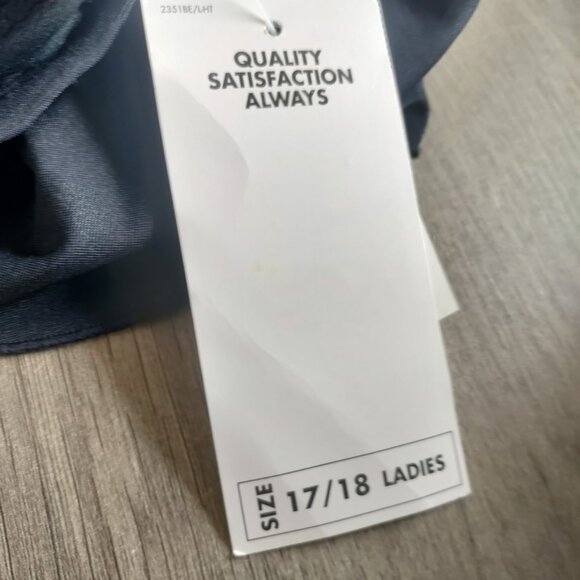 Vintage Basic Edition Black One Piece Swimsuit Size 17/18 New - Picture 8 of 9